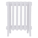Grace - Ceramic White Cast Iron Column Radiator H450mm x W393mm 6 Column - Wall Hung