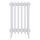 Grace - Ceramic White Cast Iron Column Radiator H600mm x W393mm 6 Column - Wall Hung