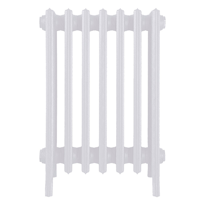 Grace - Ceramic White Cast Iron Column Radiator H600mm x W454mm 6 Column - Wall Hung