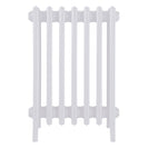 Grace - Ceramic White Cast Iron Column Radiator H600mm x W454mm 6 Column - Wall Hung