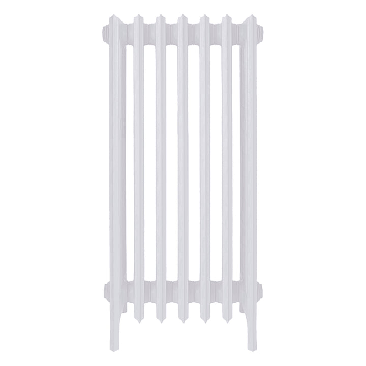 Grace - Ceramic White Cast Iron Column Radiator H950mm x W454mm 6 Column - Floor Standing