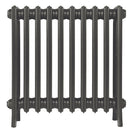 Grace - Grey Bronze Cast Iron Column Radiator H600mm x W635mm 4 Column - Wall Hung