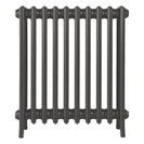 Grace - Grey Bronze Cast Iron Column Radiator H700mm x W635mm 4 Column - Wall Hung