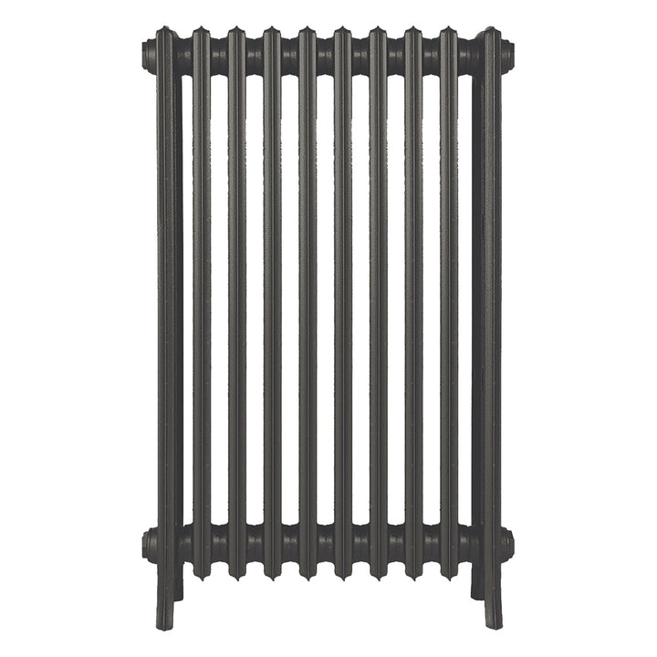 Grace - Grey Bronze Cast Iron Column Radiator H950mm x W635mm 4 Column - Floor Standing