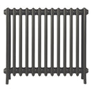 Grace - Grey Bronze Cast Iron Column Radiator H700mm x W817mm 4 Column - Wall Hung
