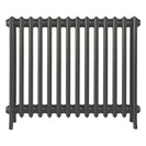 Grace - Grey Bronze Cast Iron Column Radiator H700mm x W877mm 4 Column - Wall Hung