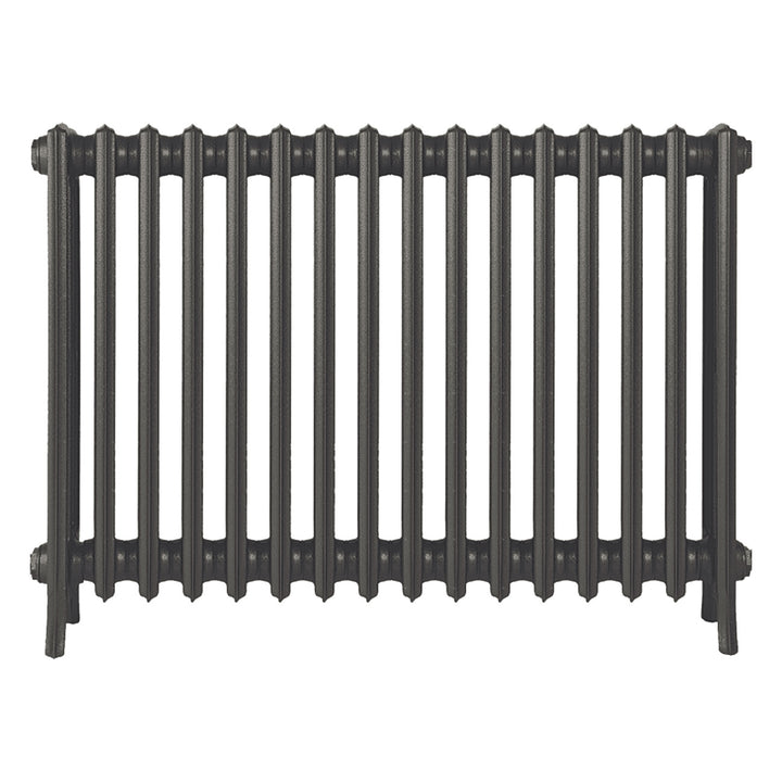 Grace - Grey Bronze Cast Iron Column Radiator H700mm x W998mm 4 Column - Wall Hung