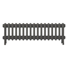 Grace - Grey Bronze Cast Iron Column Radiator H300mm x W1059mm 4 Column - Wall Hung