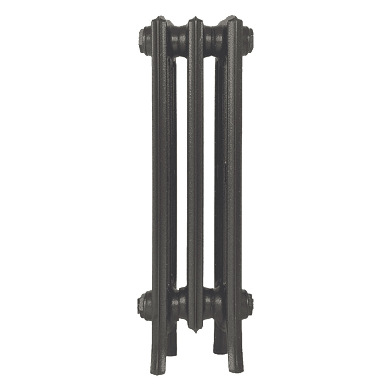 Grace - Grey Bronze Cast Iron Column Radiator H650mm x W212mm 4 Column - Floor Standing