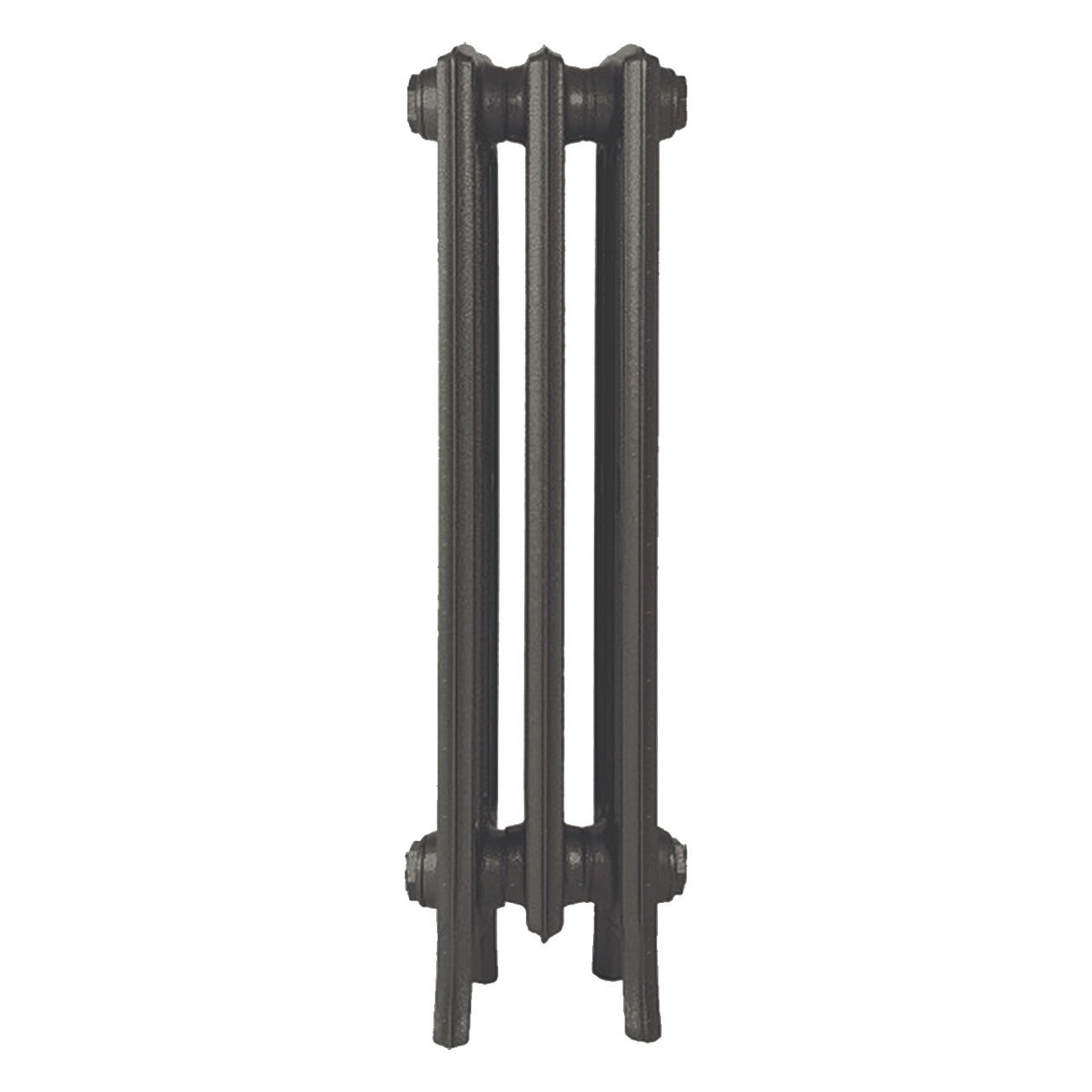 Grace - Grey Bronze Cast Iron Column Radiator H700mm x W212mm 4 Column - Wall Hung