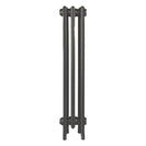 Grace - Grey Bronze Cast Iron Column Radiator H950mm x W212mm 4 Column - Floor Standing