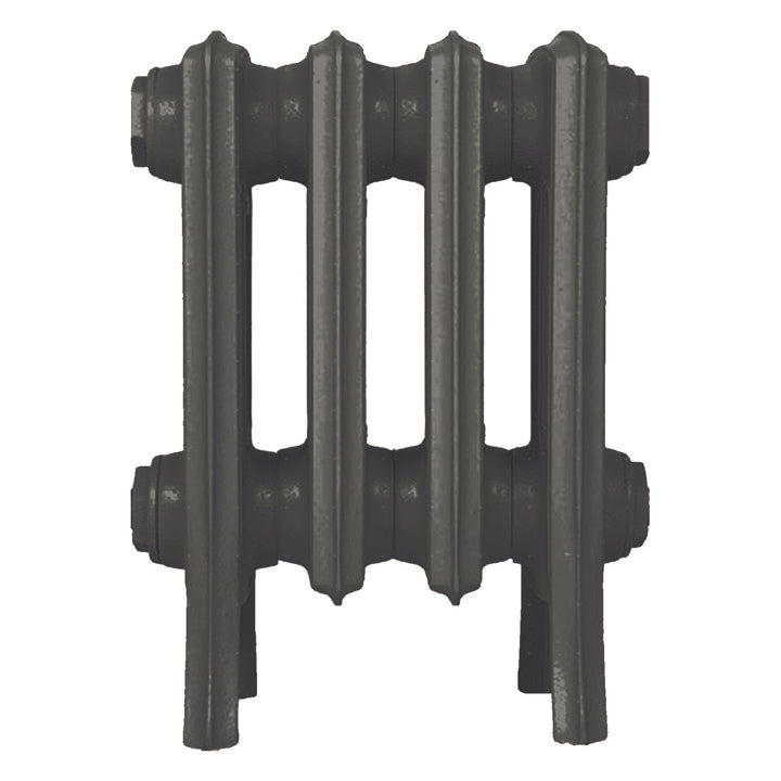 Grace - Grey Bronze Cast Iron Column Radiator H300mm x W272mm 4 Column - Wall Hung