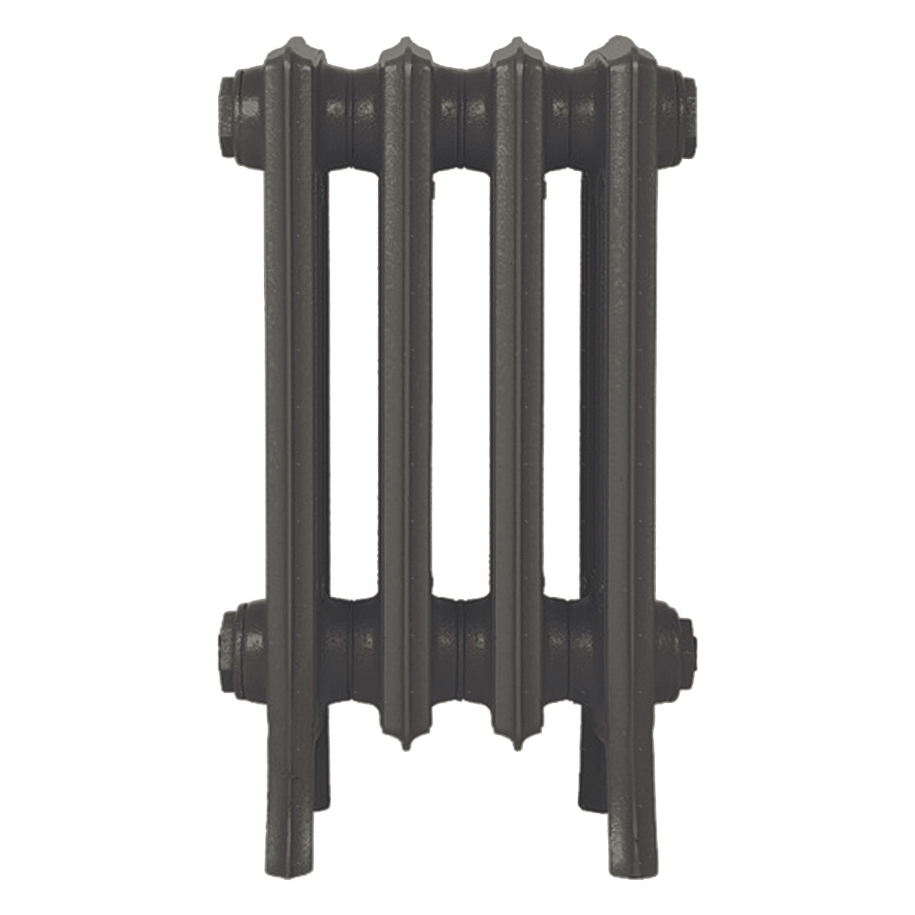 Grace - Grey Bronze Cast Iron Column Radiator H450mm x W272mm 4 Column - Wall Hung