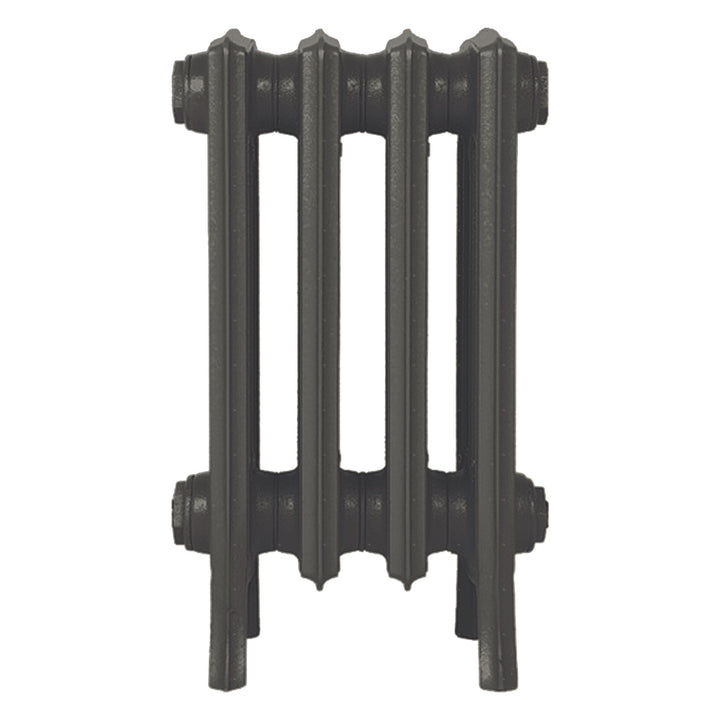 Grace - Grey Bronze Cast Iron Column Radiator H450mm x W272mm 4 Column - Wall Hung