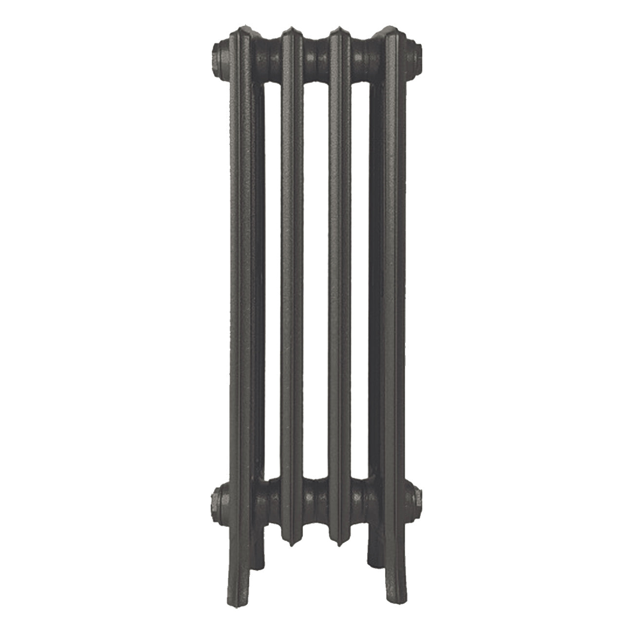 Grace - Grey Bronze Cast Iron Column Radiator H700mm x W272mm 4 Column - Wall Hung