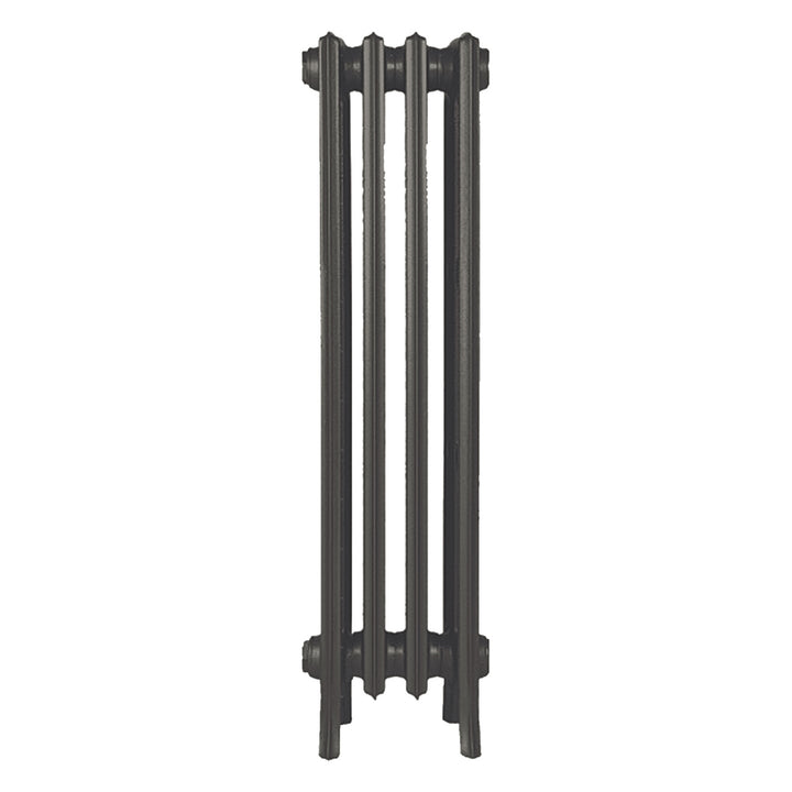Grace - Grey Bronze Cast Iron Column Radiator H950mm x W272mm 4 Column - Floor Standing