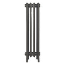 Grace - Grey Bronze Cast Iron Column Radiator H950mm x W272mm 4 Column - Floor Standing