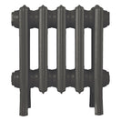 Grace - Grey Bronze Cast Iron Column Radiator H300mm x W333mm 4 Column - Wall Hung
