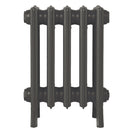 Grace - Grey Bronze Cast Iron Column Radiator H450mm x W333mm 4 Column - Wall Hung