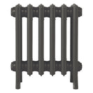 Grace - Grey Bronze Cast Iron Column Radiator H450mm x W393mm 4 Column - Wall Hung