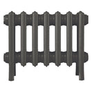 Grace - Grey Bronze Cast Iron Column Radiator H350mm x W454mm 4 Column - Floor Standing