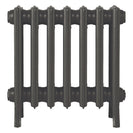 Grace - Grey Bronze Cast Iron Column Radiator H450mm x W454mm 4 Column - Wall Hung