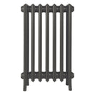 Grace - Grey Bronze Cast Iron Column Radiator H700mm x W454mm 4 Column - Wall Hung