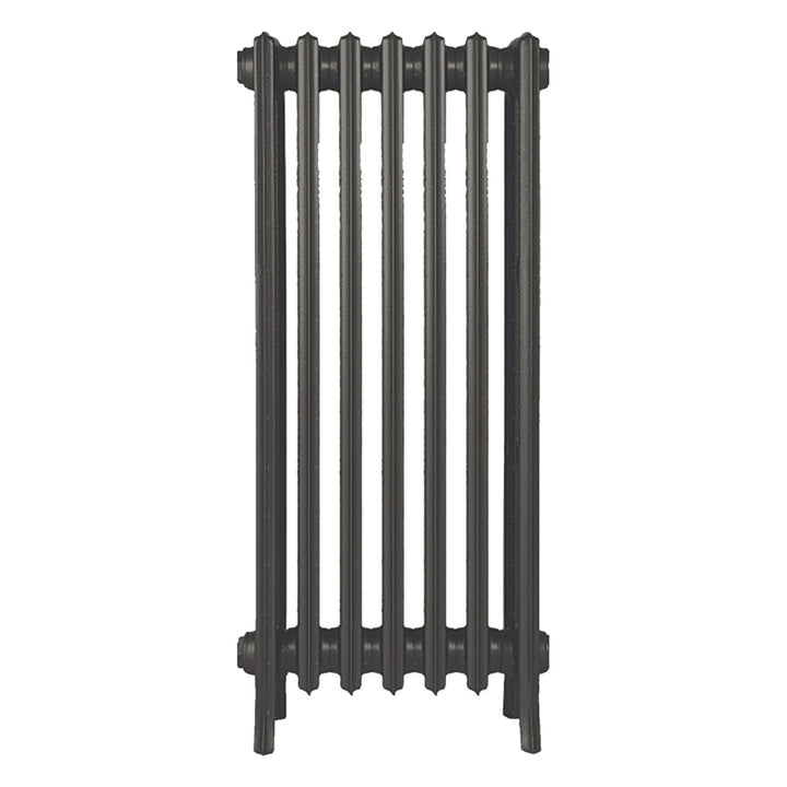 Grace - Grey Bronze Cast Iron Column Radiator H950mm x W454mm 4 Column - Floor Standing