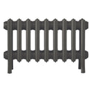 Grace - Grey Bronze Cast Iron Column Radiator H350mm x W575mm 4 Column - Floor Standing