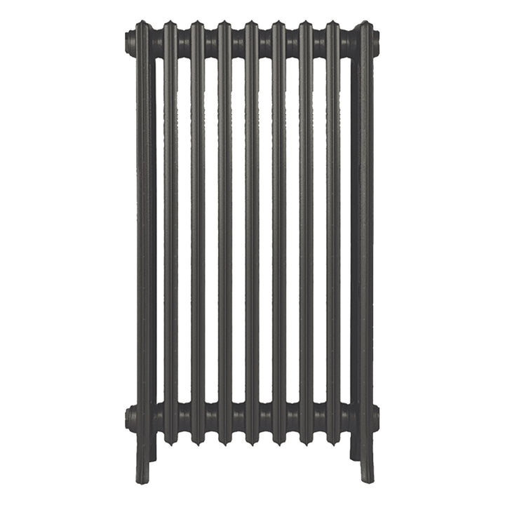 Grace - Grey Bronze Cast Iron Column Radiator H950mm x W575mm 4 Column - Floor Standing