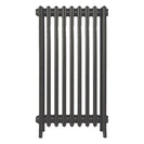 Grace - Grey Bronze Cast Iron Column Radiator H950mm x W575mm 4 Column - Floor Standing