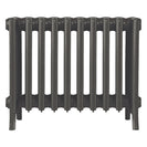 Grace - Grey Bronze Cast Iron Column Radiator H450mm x W635mm 6 Column - Wall Hung