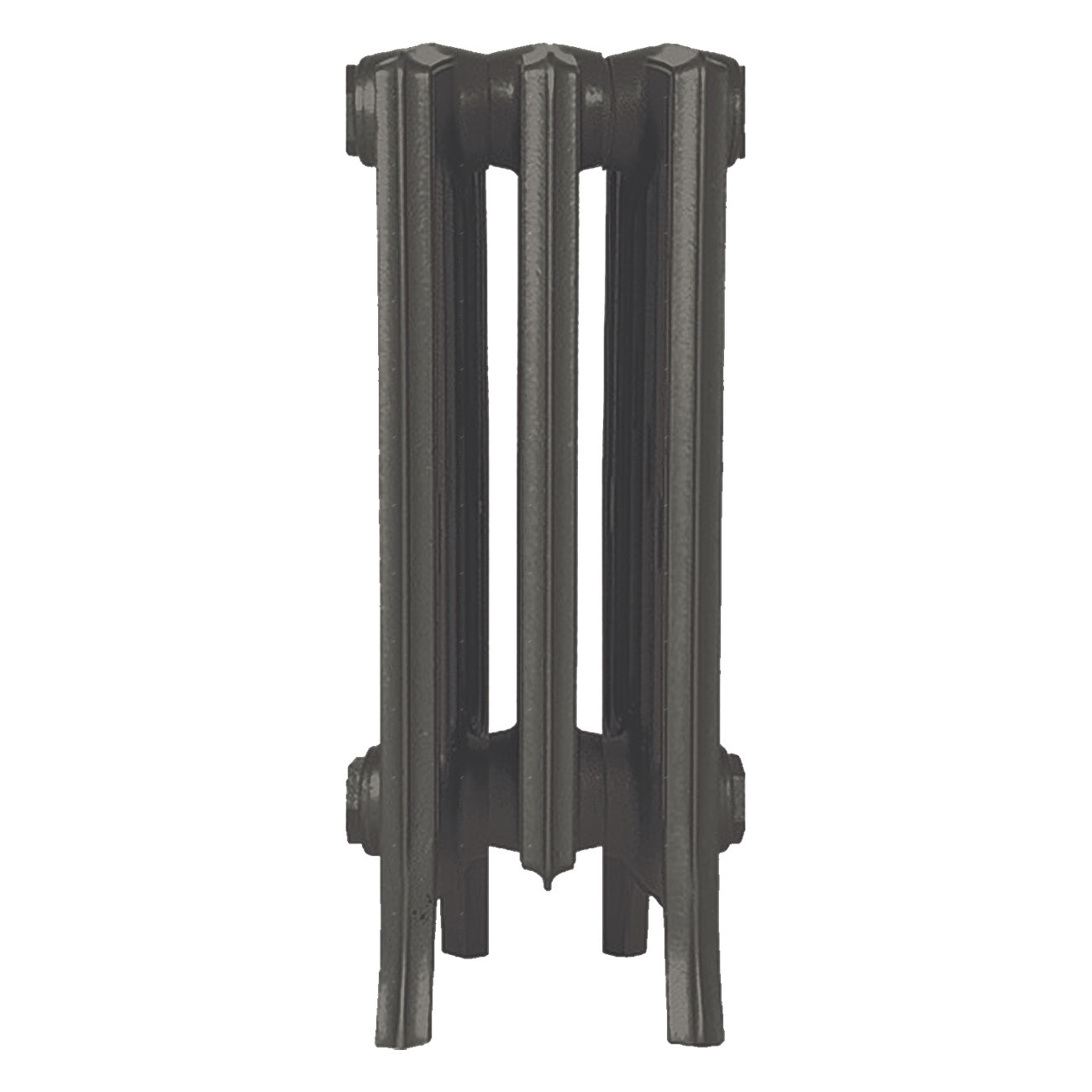 Grace - Grey Bronze Cast Iron Column Radiator H450mm x W212mm 6 Column - Wall Hung