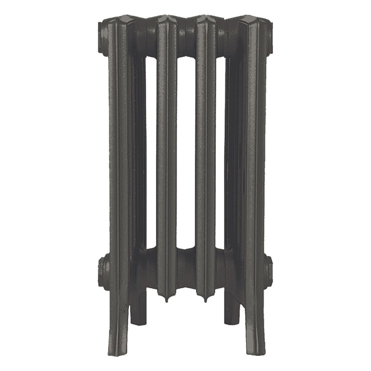 Grace - Grey Bronze Cast Iron Column Radiator H450mm x W272mm 6 Column - Wall Hung