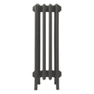 Grace - Grey Bronze Cast Iron Column Radiator H700mm x W272mm 6 Column - Wall Hung