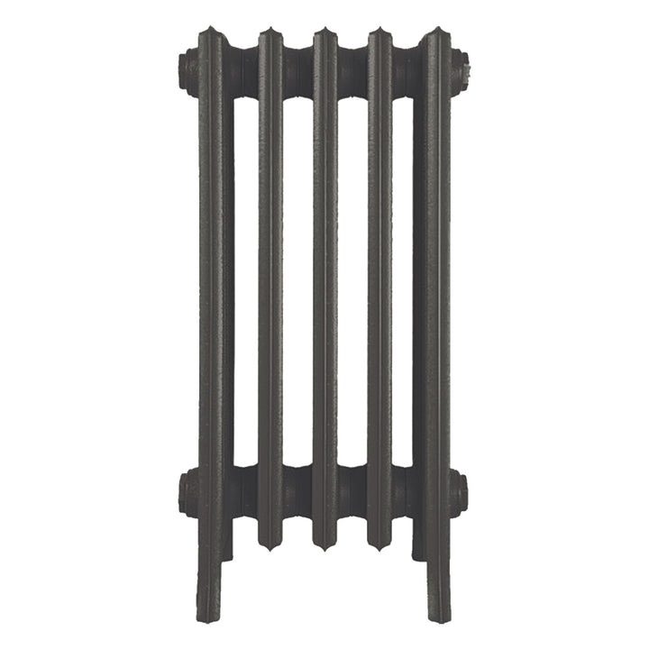 Grace - Grey Bronze Cast Iron Column Radiator H600mm x W333mm 6 Column - Wall Hung