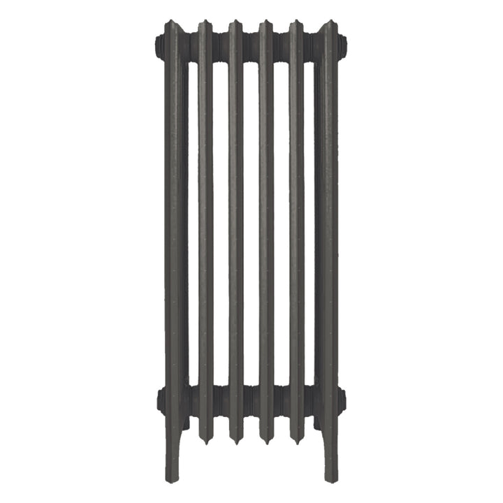 Grace - Grey Bronze Cast Iron Column Radiator H900mm x W393mm 6 Column - Wall Hung