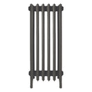 Grace - Grey Bronze Cast Iron Column Radiator H900mm x W393mm 6 Column - Wall Hung