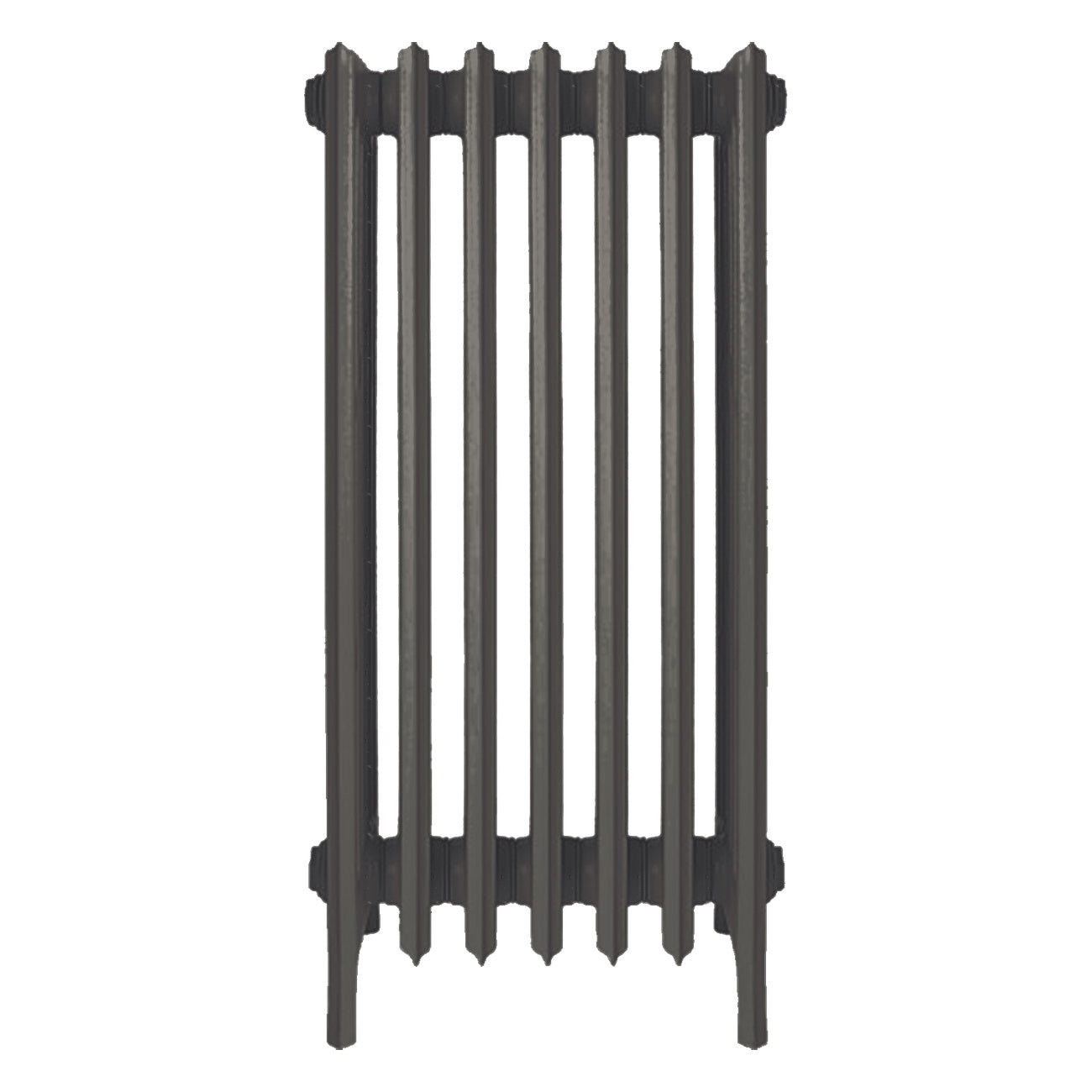 Grace - Grey Bronze Cast Iron Column Radiator H900mm x W454mm 6 Column - Wall Hung