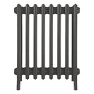 Grace - Grey Bronze Cast Iron Column Radiator H650mm x W514mm 6 Column - Floor Standing