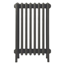 Grace - Grey Bronze Cast Iron Column Radiator H700mm x W514mm 6 Column - Wall Hung