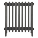 Grace - Grey Bronze Cast Iron Column Radiator H650mm x W575mm 6 Column - Floor Standing