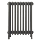 Grace - Grey Bronze Cast Iron Column Radiator H700mm x W575mm 6 Column - Wall Hung