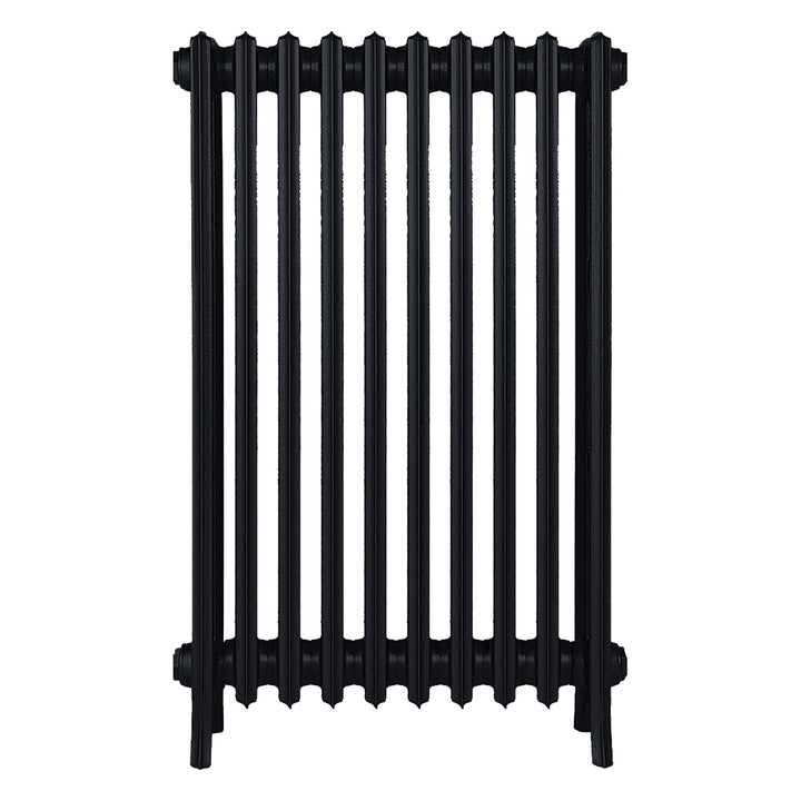 Grace - Matt Black Cast Iron Column Radiator H950mm x W635mm 4 Column - Floor Standing