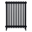 Grace - Matt Black Cast Iron Column Radiator H950mm x W756mm 4 Column - Floor Standing