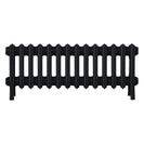 Grace - Matt Black Cast Iron Column Radiator H350mm x W877mm 4 Column - Floor Standing