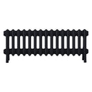 Grace - Matt Black Cast Iron Column Radiator H300mm x W938mm 4 Column - Wall Hung