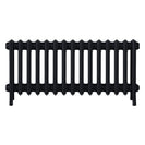 Grace - Matt Black Cast Iron Column Radiator H450mm x W938mm 4 Column - Wall Hung