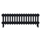Grace - Matt Black Cast Iron Column Radiator H300mm x W998mm 4 Column - Wall Hung