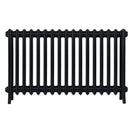 Grace - Matt Black Cast Iron Column Radiator H600mm x W1059mm 4 Column - Wall Hung